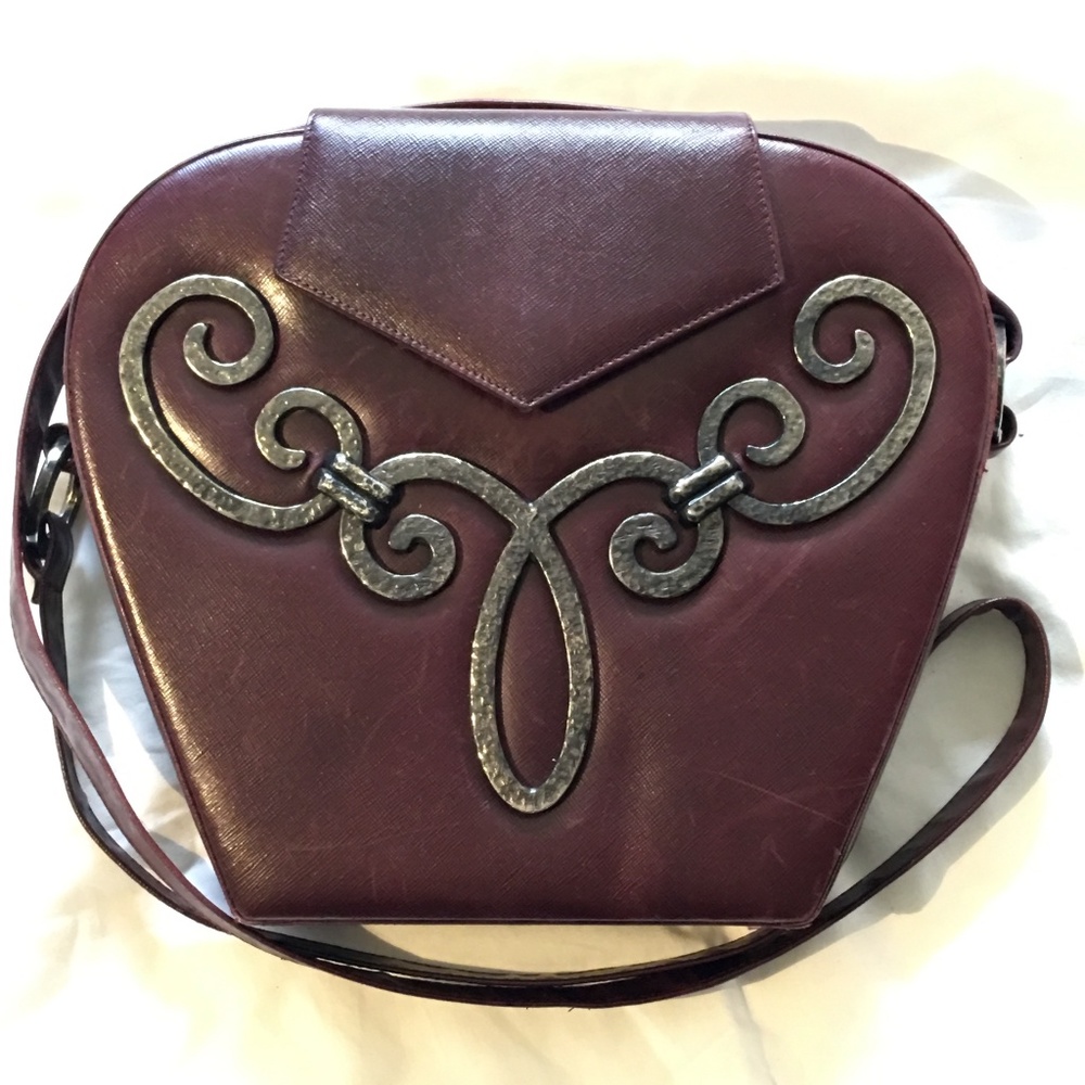 PALOMA PICASSO CROSSBODY LEATHER BAG VINTAGE